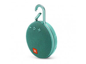 Bluetooth Speaker JBL CLIP 3 TEAL Portable and Waterproof JBLCLIP3TEAL